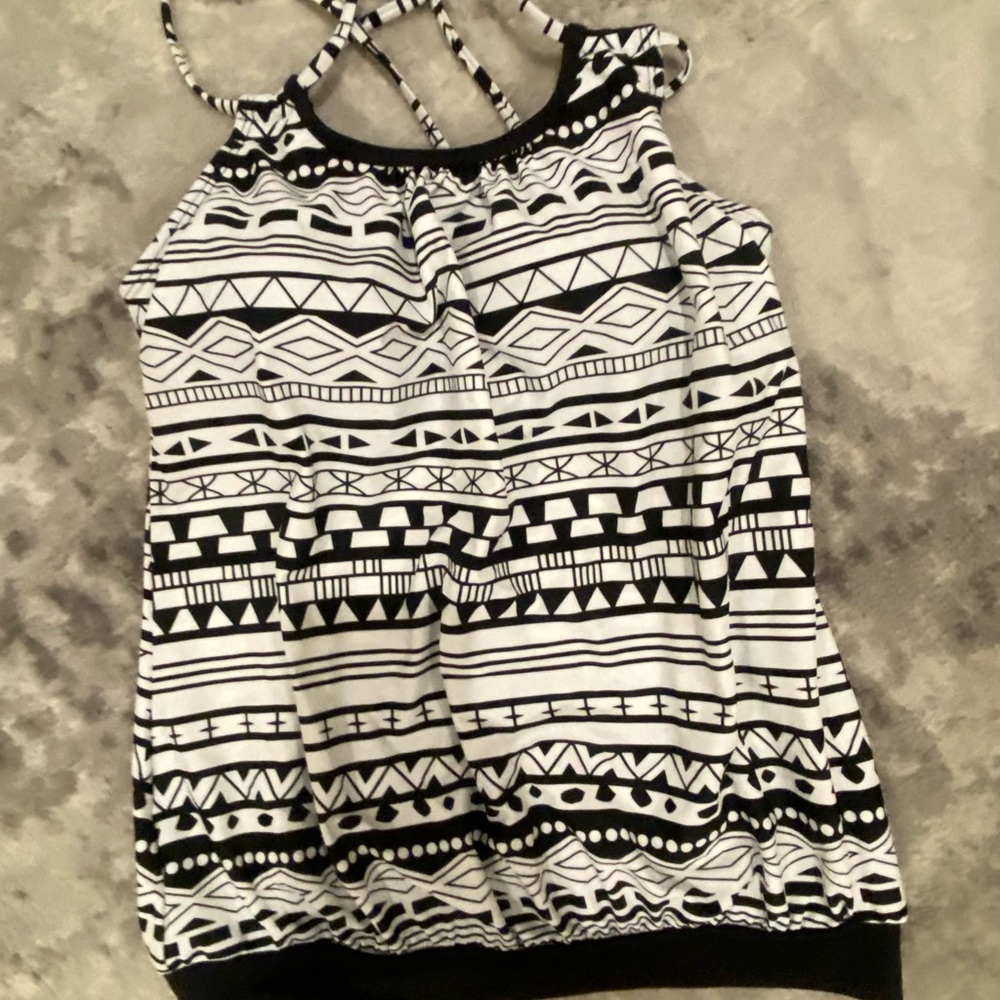 NWOT Target Tankini Top M